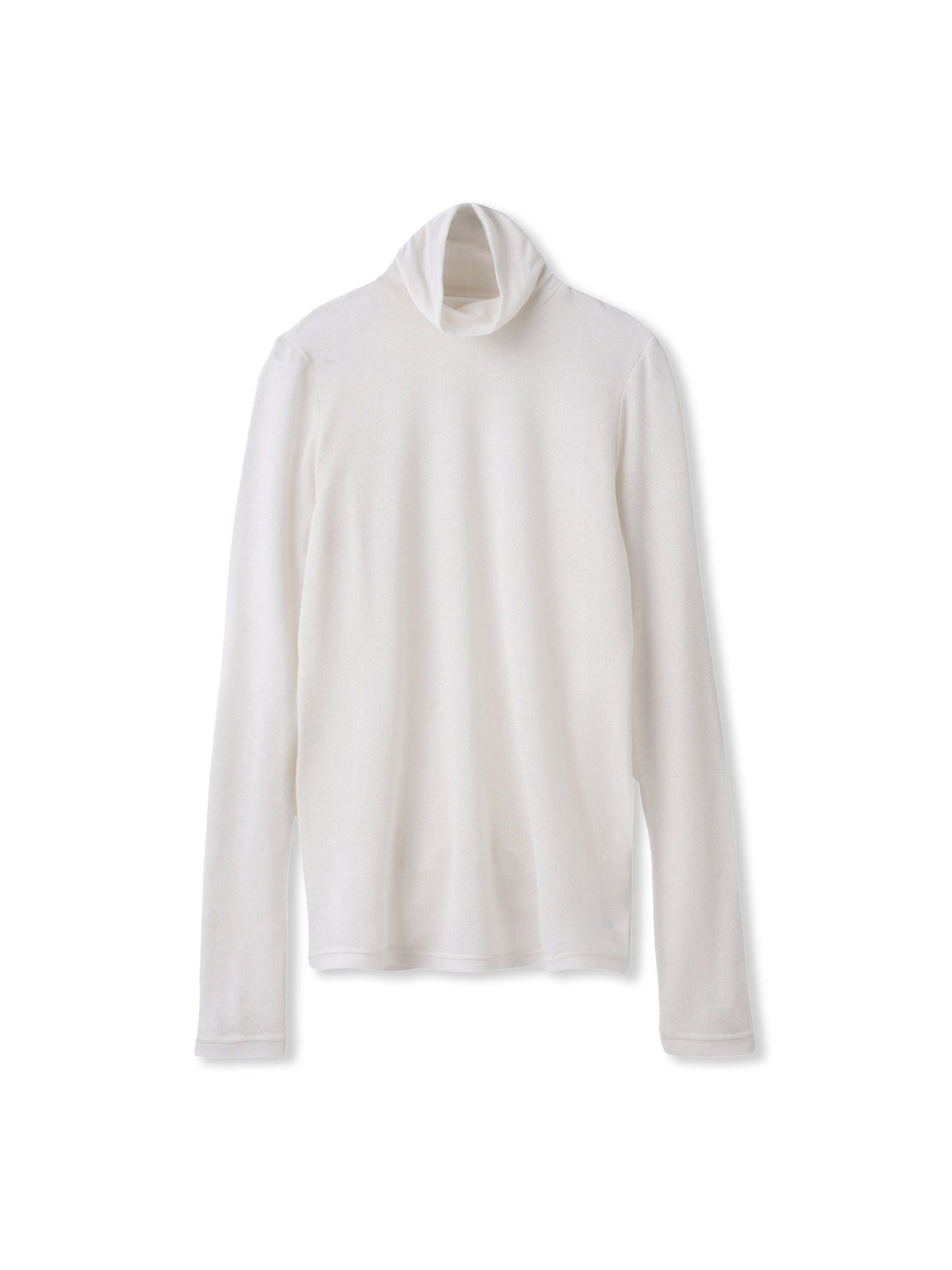 カシミヤシルクシアーラメカットソー≪手洗い可能≫