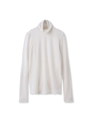 カシミヤシルクシアーラメカットソー≪手洗い可能≫