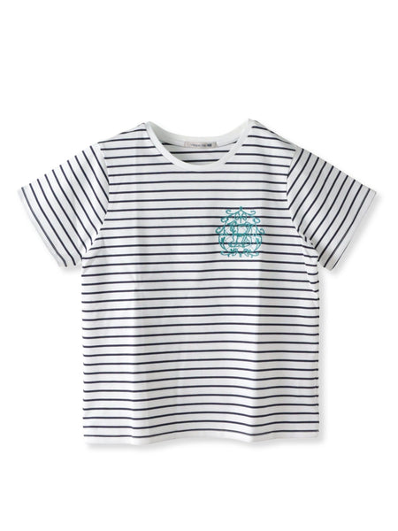 【WEB限定】35th Anniversaryロゴ刺繍Tシャツ≪洗濯機で洗える≫