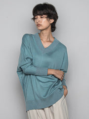 今日の気分で着回せるリバーシブルニット≪手洗い可能≫