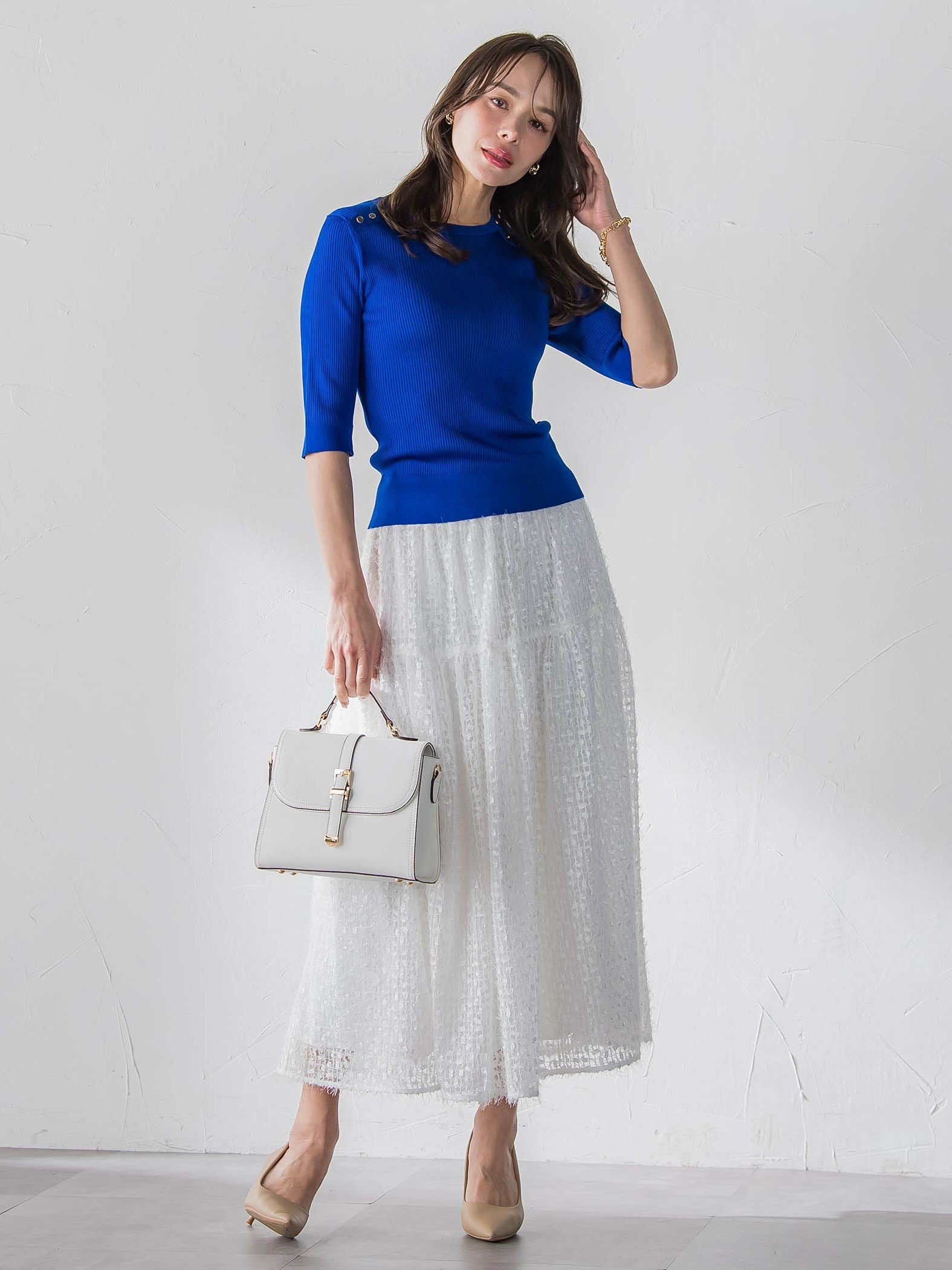 LUCINDAリブニット