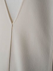 【えらべるSET UP】叶えるVネックジャンパードレス≪手洗い可能≫