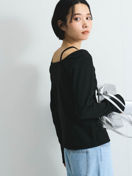 ホルターネックショートロンT≪洗濯機で洗える≫