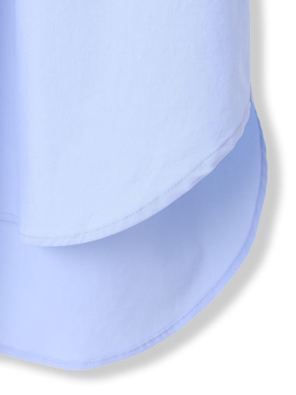 コットンフリルカラーブラウス