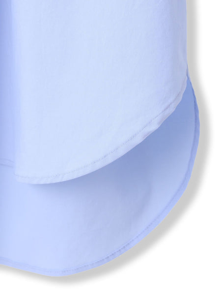 コットンフリルカラーブラウス