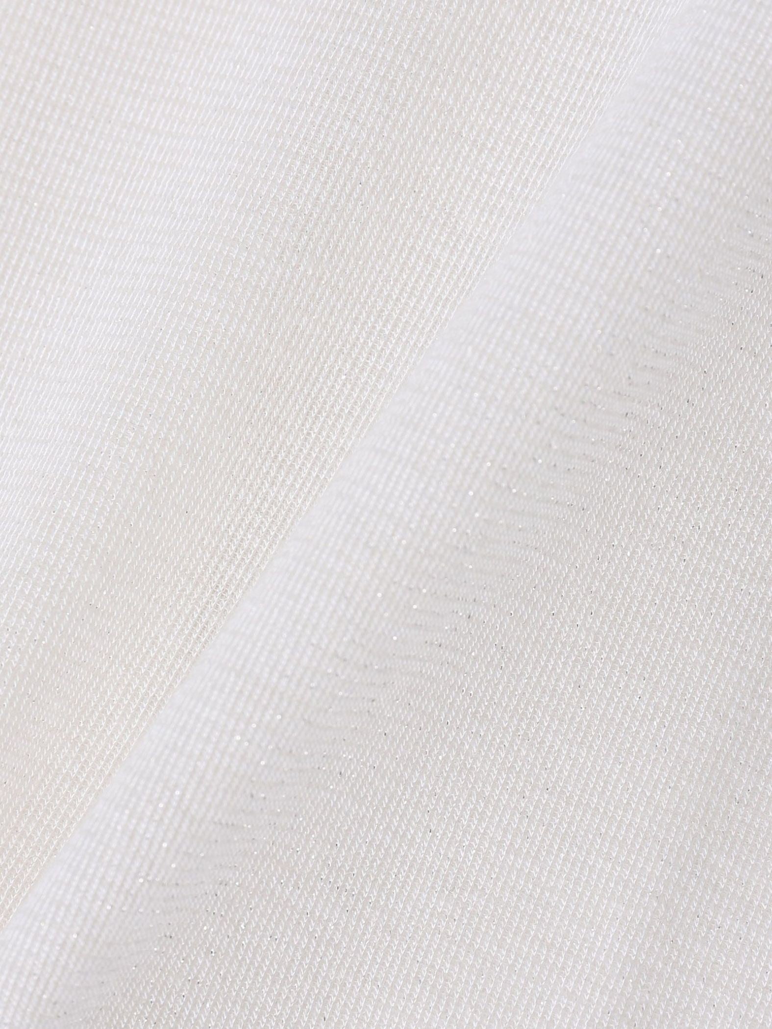 カシミヤシルクシアーラメカットソー≪手洗い可能≫