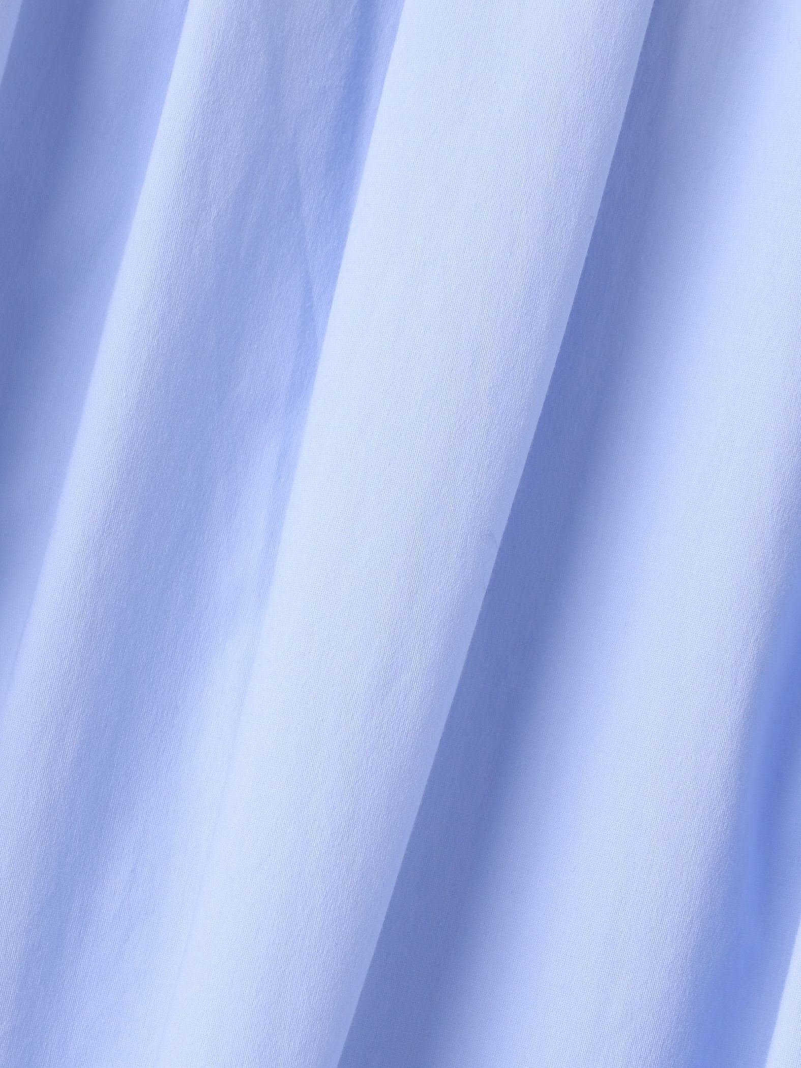 コットンフリルカラーブラウス