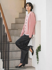 【WEB限定カラーあり】スポンディッシュニットカーディガン