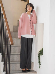 【WEB限定カラーあり】スポンディッシュニットカーディガン