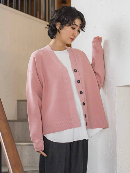 【WEB限定カラーあり】スポンディッシュニットカーディガン