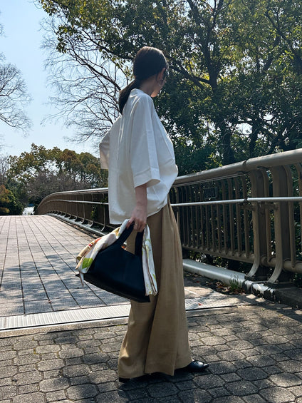 【WEB限定】箔ロゴカットソー≪手洗い可能≫