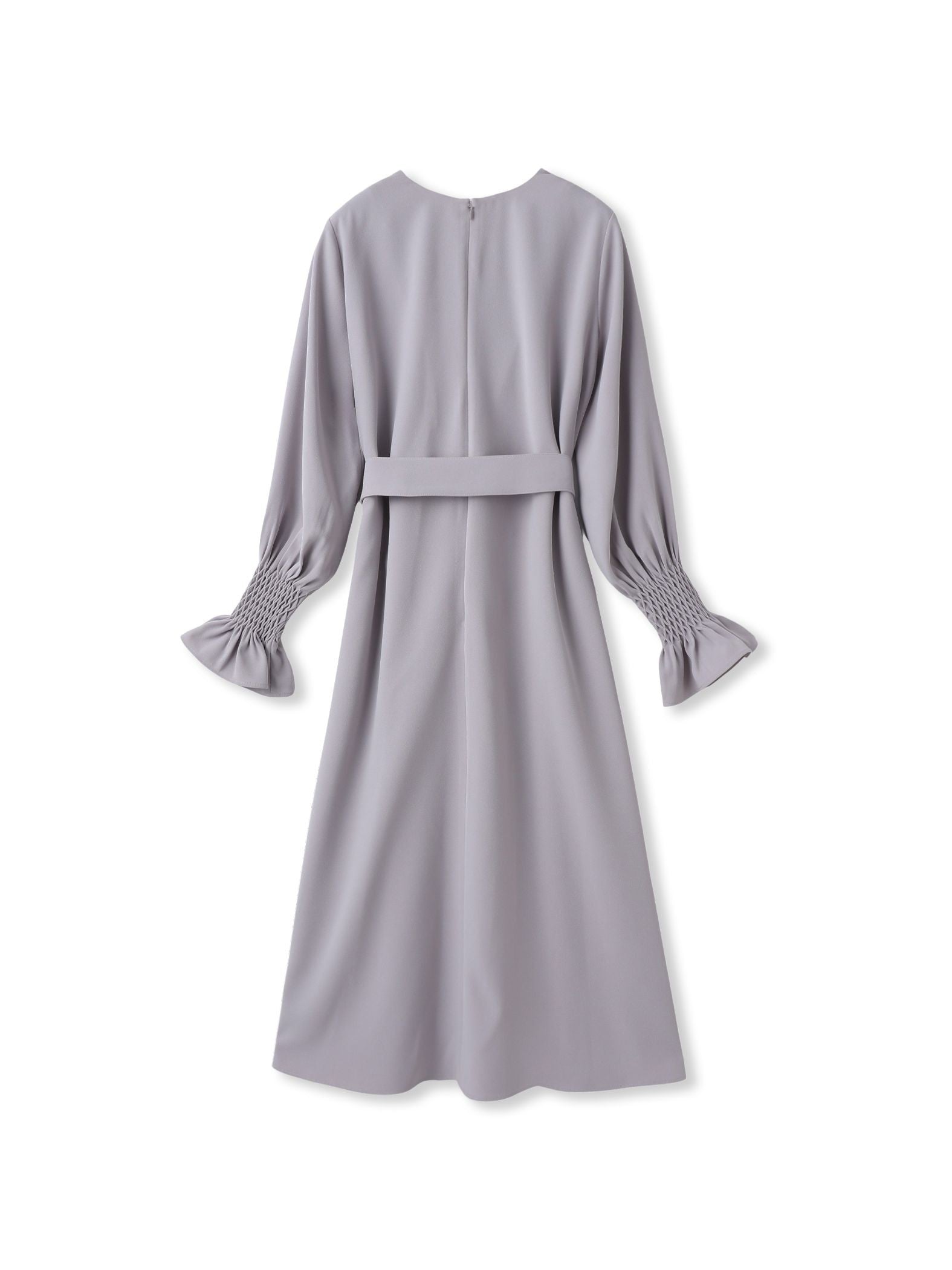 スモッキングスリーブワンピース