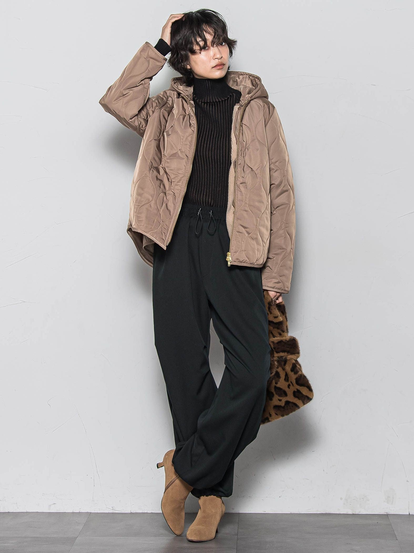 サイドラインパラシュートパンツ≪洗濯機で洗える≫