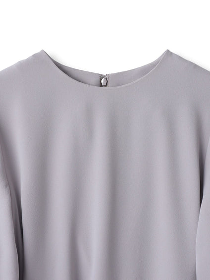 スモッキングスリーブワンピース