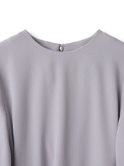 スモッキングスリーブワンピース