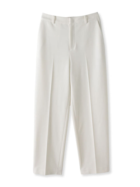 【大きいサイズ】ピクシエスタストレートパンツ≪洗濯機で洗える≫