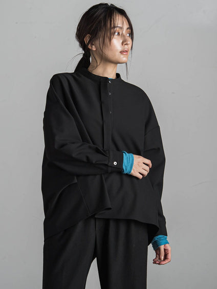 【新色追加】サーモサキソニーバックタックスキッパーブラウス≪洗濯機で洗える≫