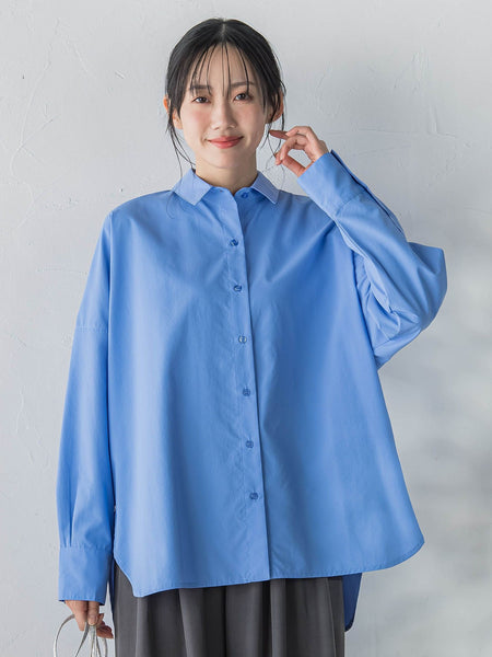 ヴィンテージブロードシャツ≪手洗い可能≫