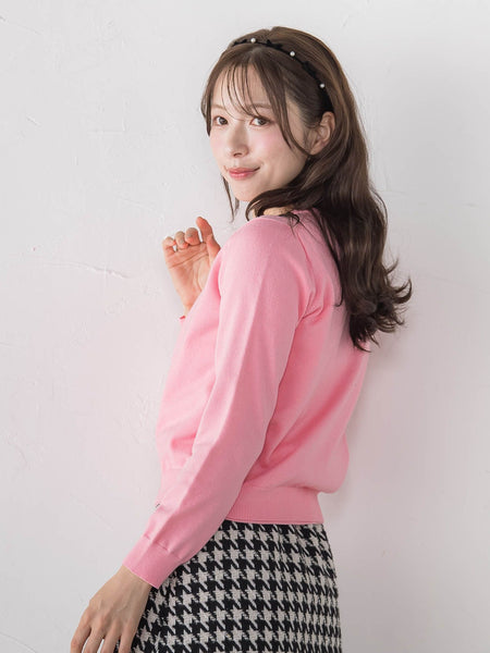 45TH限定≪QCロゴ入り≫マルチ釦ツインニット