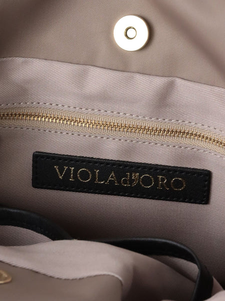 【VIOLAd'ORO】ナイロンドロストトートバッグ