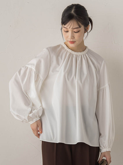 ブレードブラウス≪洗濯機で洗える≫