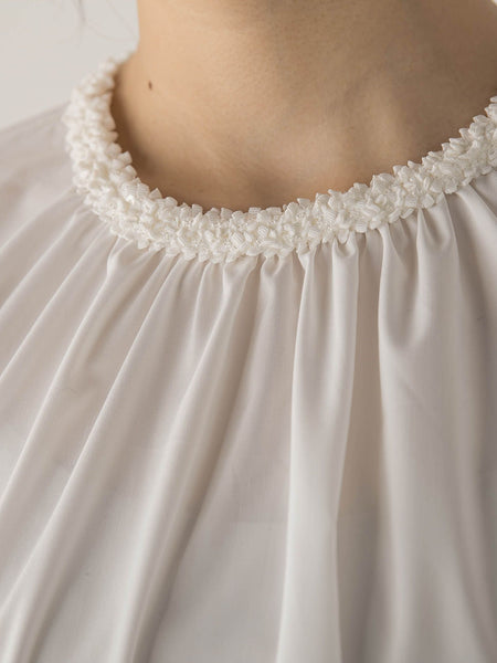 ブレードブラウス≪洗濯機で洗える≫