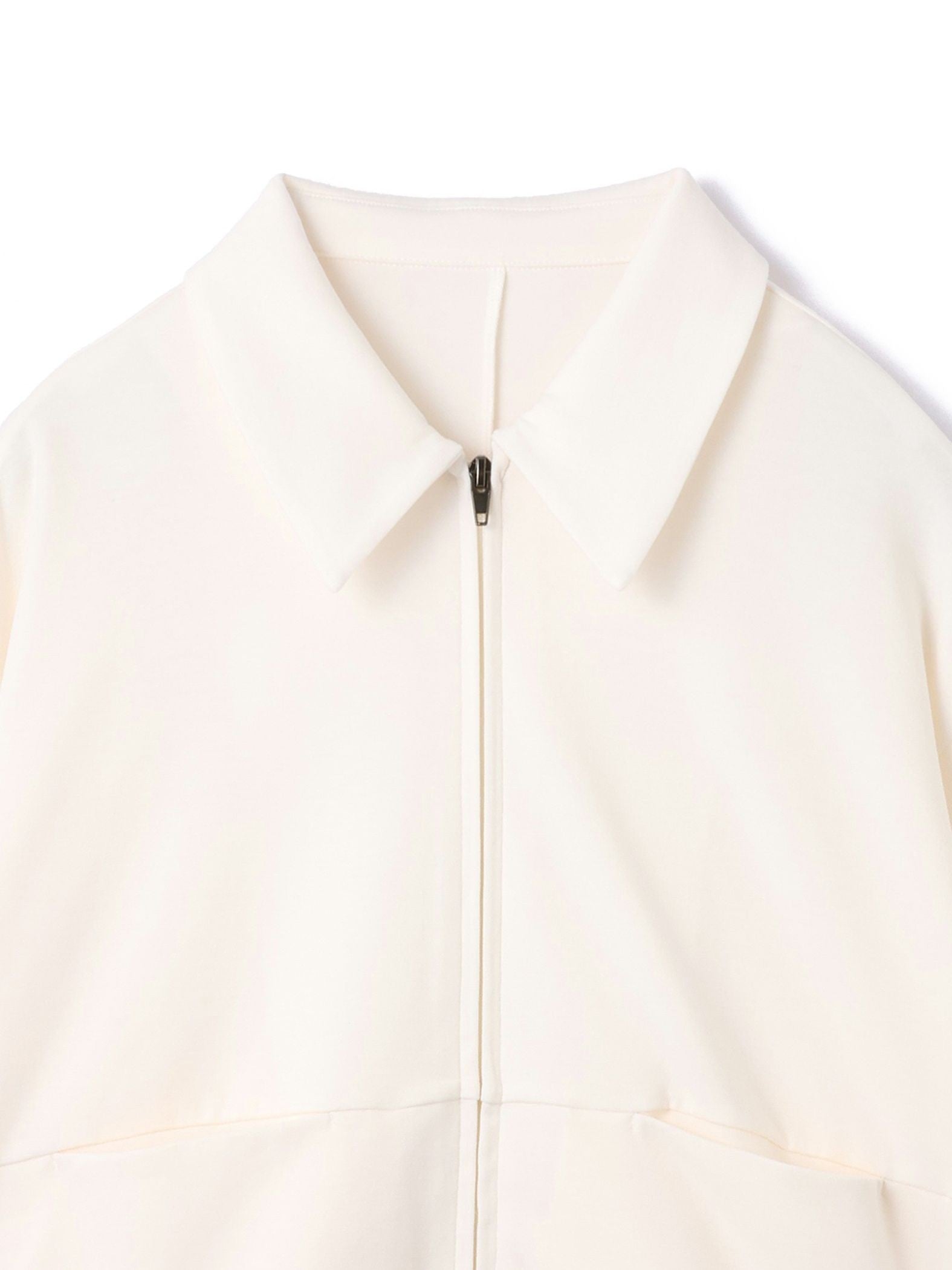 《予約販売》【ふんわり、きちんと。】ライトダンボールステンカラーブルゾン≪手洗い可能≫