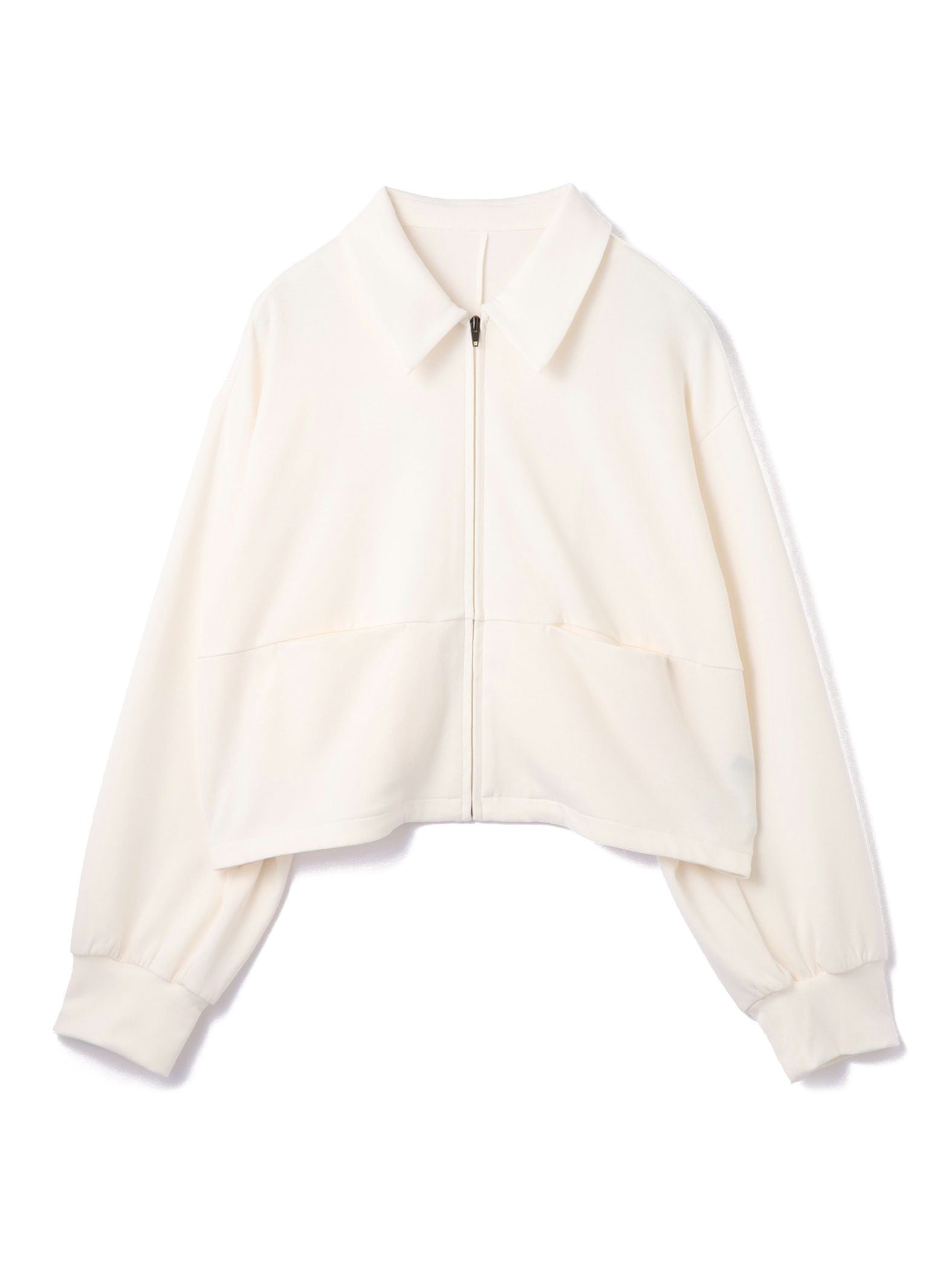 《予約販売》【ふんわり、きちんと。】ライトダンボールステンカラーブルゾン≪手洗い可能≫