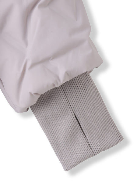 ステッチレスダウンコート