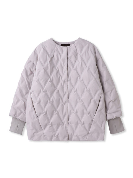 ステッチレスダウンコート