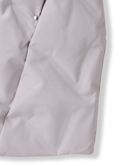 ステッチレスダウンコート