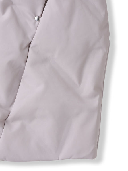 ステッチレスダウンコート