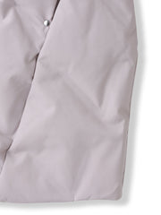 ステッチレスダウンコート