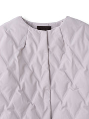 ステッチレスダウンコート