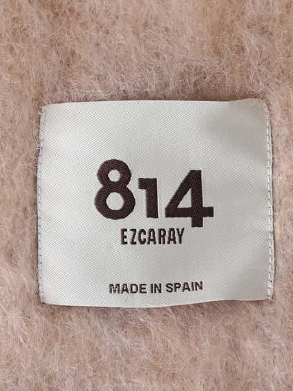 【WEB限定】【814EZCARAY/エスカライ】 Twist Frame モヘヤストール