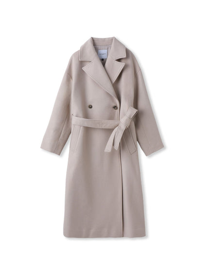 ウールカシミヤビーバーコート