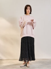 ランダムドットマジョリカプリーツスカート