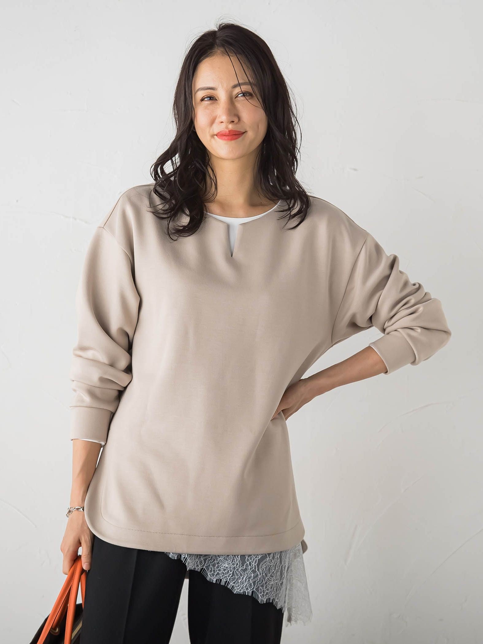 【WEB限定】ふんわリッチプルオーバー