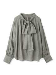 ビックボウタイブラウス