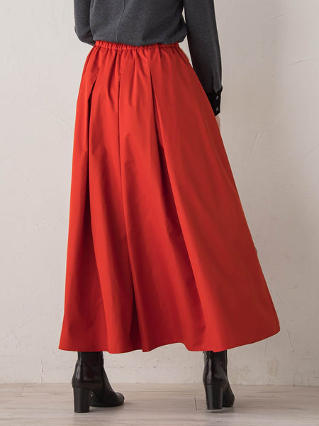 タフタタックスカート≪洗濯機で洗える≫