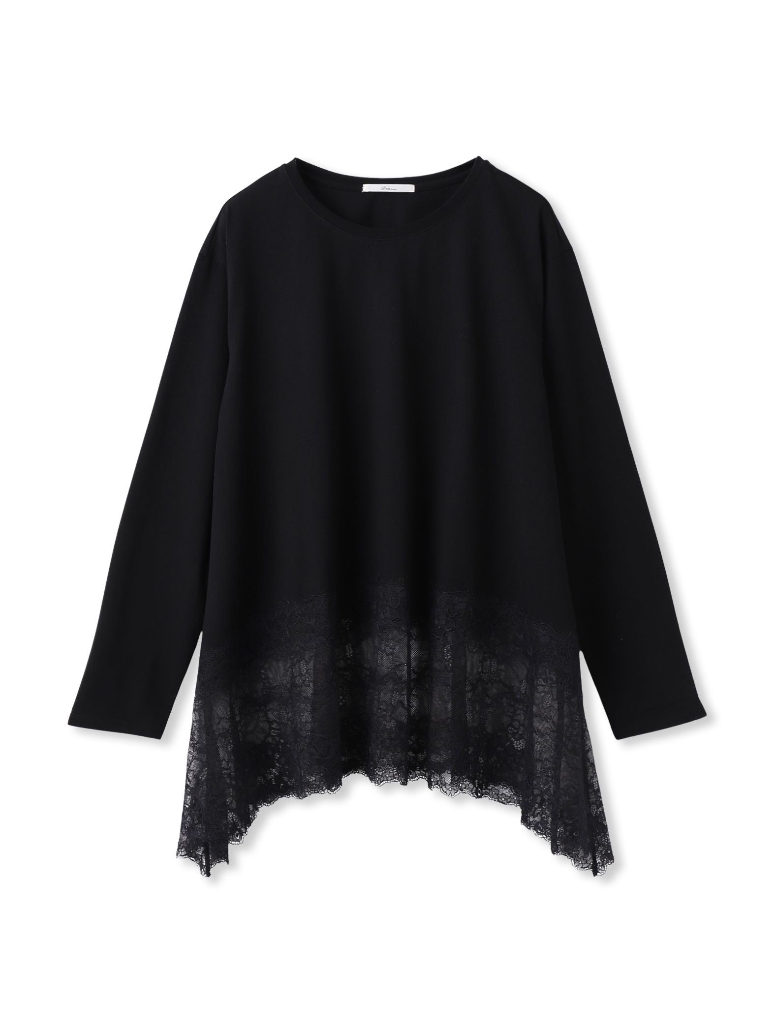 レースコンビカットソー