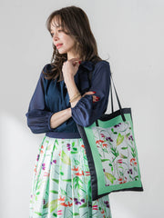 【KEITA KAWASAKI × Viaggio Bluコラボ】プリントトートバッグ