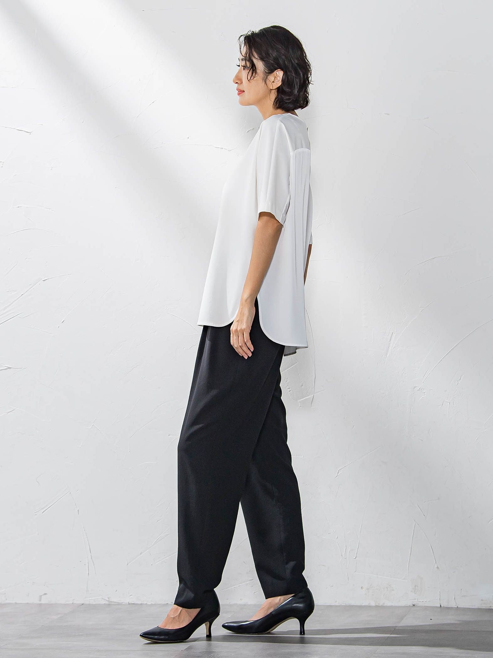 キレリテーパードパンツ≪洗濯機で洗える≫