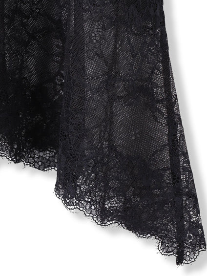 レースコンビカットソー