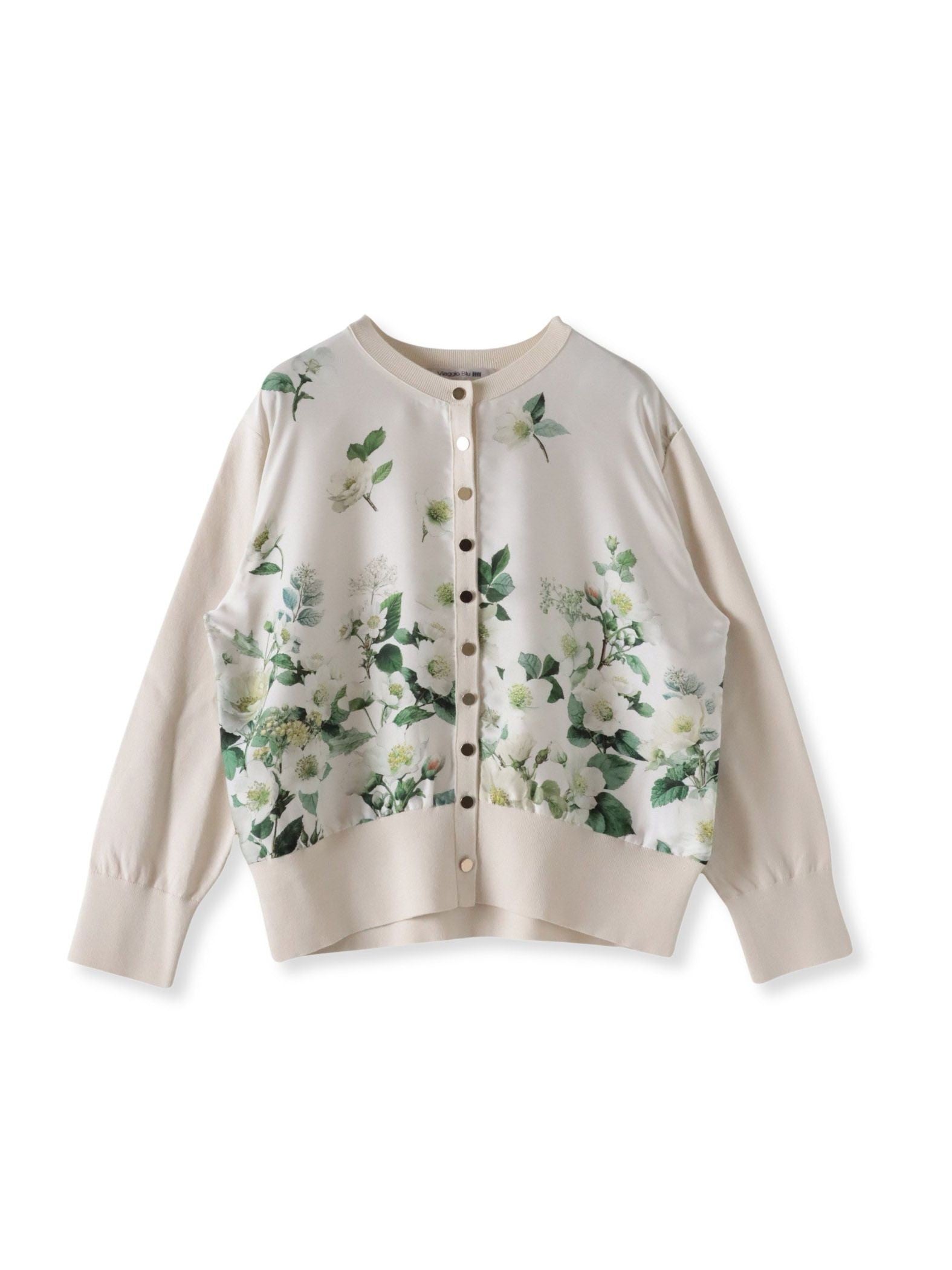 クリスマスローズカーディガン