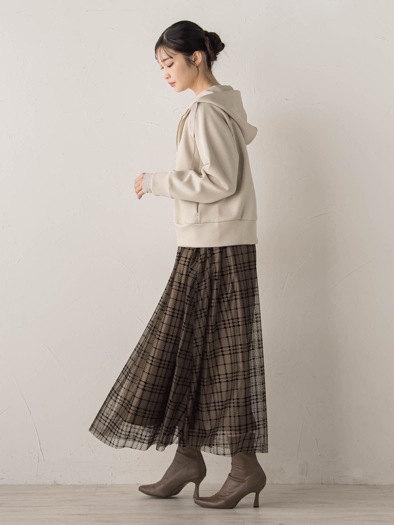 カルゼダンボールパーカー≪手洗い可能≫