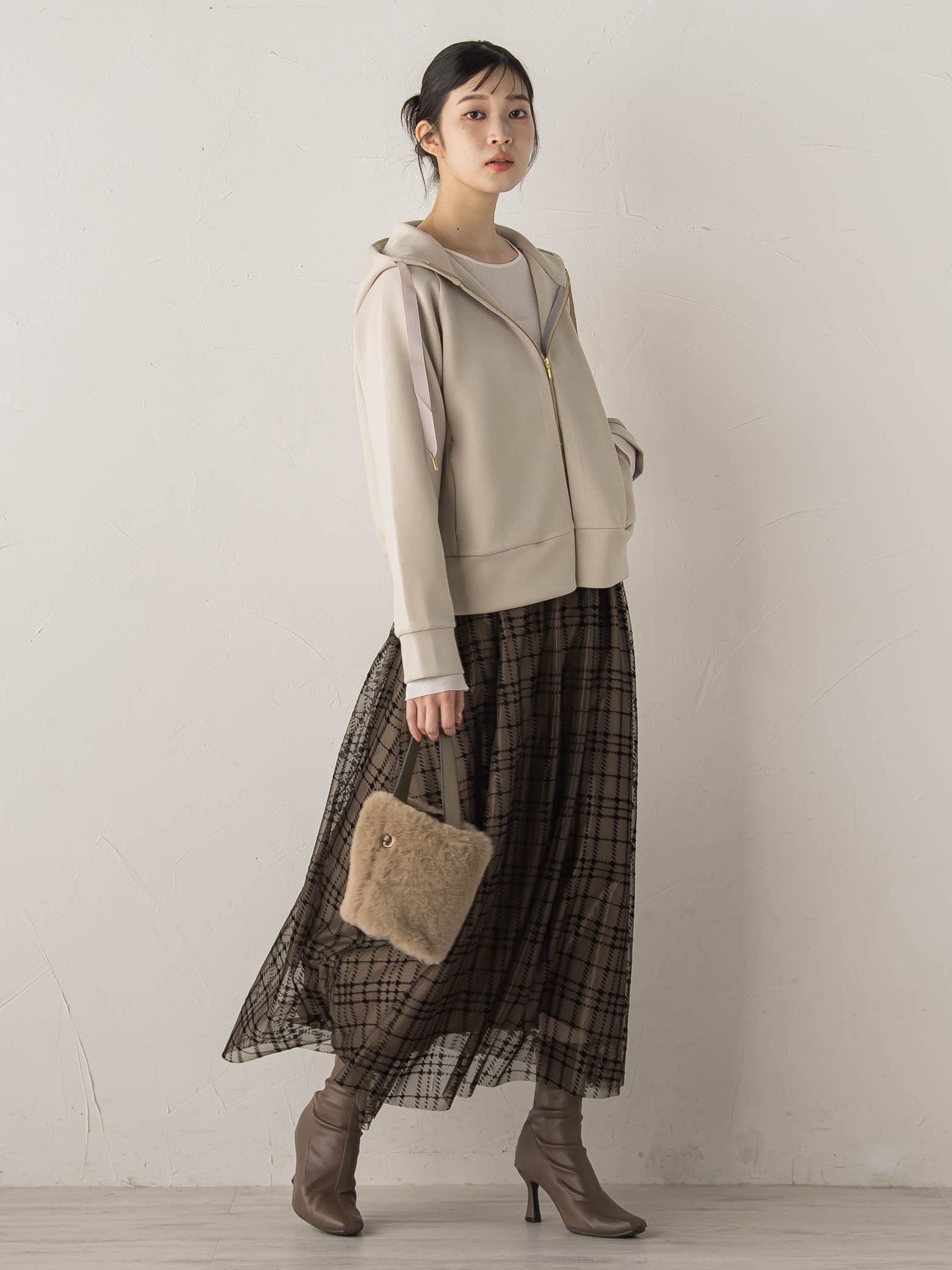 カルゼダンボールパーカー≪手洗い可能≫