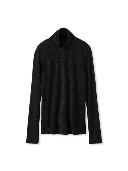 カシミヤシルクシアーラメカットソー≪手洗い可能≫