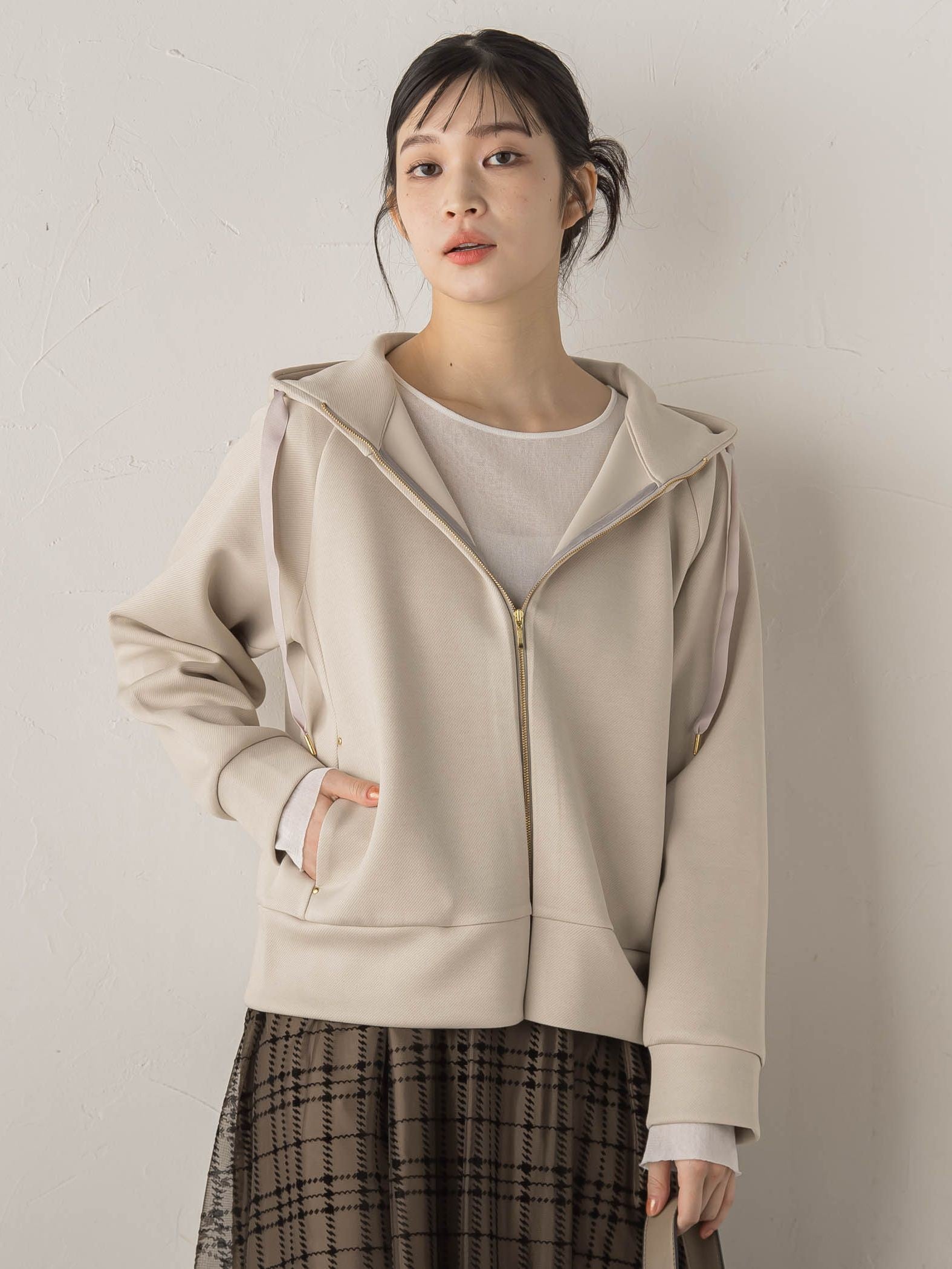 カルゼダンボールパーカー≪手洗い可能≫