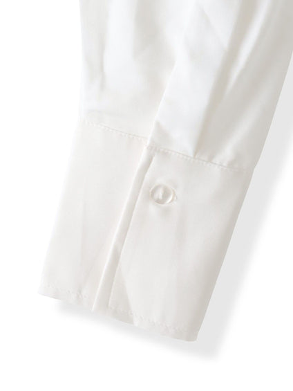 【WEB限定】”3コーデが叶う2点セット”ニット×シャツ≪手洗い可能≫